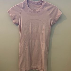 Lululemon swiftly tech top pink sz 4